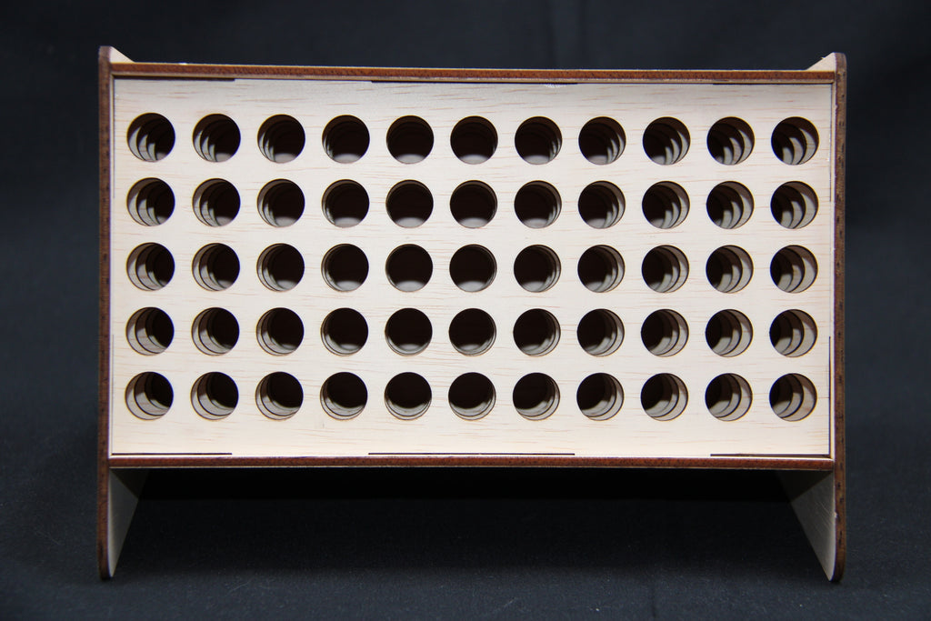 Houten stiften organizer voor guangna set van 55 stuks