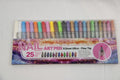 Set de Nail Art Guangna – 24 Couleurs + 1 Stylo de Fixation
